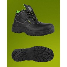 Baymax S-03 S2 Çelik Burun Hakiki Deri Bot  Iş Güvenlik Ayakkabı