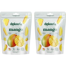 Dokuru Mango Kuru Meyve Cipsi 20 gr x 2 Adet