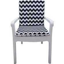 4 Adet Elit Yüksek Arkalı Minder Duck Bezi-Eltm Prm 042160 V15 V4