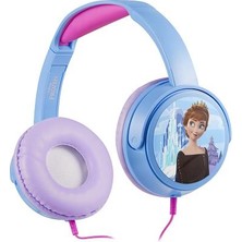 Kablolu Kulaklık Disney Frozen Karlar Ülkesi Anna Elsa Çocuk Kulaklığı Lisanslı DY-6513-FR2 11 Adet Sticker Ile Birlikte