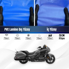ULTRASHOP Honda Forza 750 Goldwing F6B Motosiklet Brandası Su Geçirmez Branda Mavi Branda Motor Branda