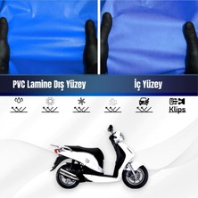 ULTRASHOP Honda Ps 150 I Motosiklet Brandası Su Geçirmez Branda Mavi Branda Motor Branda