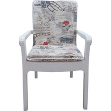 Mirzade 4 Adet Elit Yüksek Arkalı Minder Duck Bezi-Eltm-Prm 100868 V1 V4