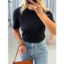 Betül Aksu Butik Pamuk Md Basic Tshirt