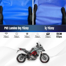 Ducati Multistrada 950 Motosiklet Brandası Su Geçirmez Branda Mavi Branda Motor Branda