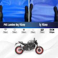 Ducati Monster 937 Motosiklet Brandası Su Geçirmez Branda Mavi Branda Motor Branda