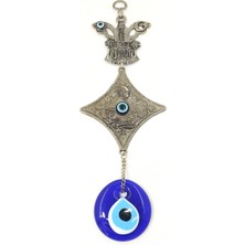 Izmir Metal Nazar Boncuğu Duvar Süsü
