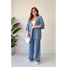 Gofre Ikili Takım Indigo