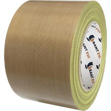Bant Evi Teflon Bant 75 mm X 10 mt Yapışkanlı Teflon Kaplı Cam Kumaşı PTFE