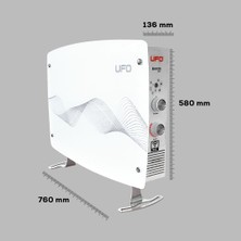 Ufo Hibrit Isıtıcı Konvektör Smart 1000W-2000W