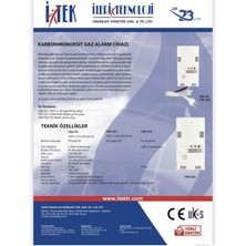 Itek Karbonmonoksit Alarm Cihazı
