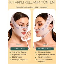 Onomo Yüz, Çene, Boyun Şekillendirme Toparlayıcı Skılaştırıcı Band Gündüz ve Gece Kullanım
