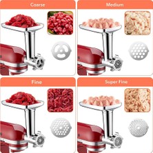 Augusts Kıyma Makinesi Bıçakları Eki Sosis Doldurma Aksesuarları Kitchenaid Tezgah Mikseri Gıda Için Tüm Metal Et Kıyma Makinesi (Yurt Dışından)