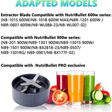 Augusts Nutribullet Karıştırıcılar 600W/900W/PRO Için Blender Yedek Parçaları - Çıkarıcı Bıçağı ve 32OZ Büyük Bardaklar ve 24OZ Büyük Bardaklar (Yurt Dışından)