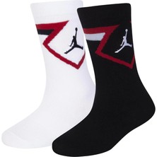 Nike Jordan  Dıamond Hıgh Crewankle Socks 2'li Çorap