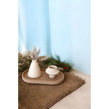 Sunumluk Takı Tabağı Dekoratif Tepsi Obje Seti 3 Parça Model 1045