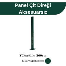 Telfence 200 cm Profil Direk - Panel Çit Direği