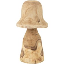 Laromita Decoration Doğal Ahşap Mantar Naturel / M