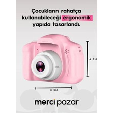 Çocuk Kamerası Dijital Fotoğraf Makinesi Mini 1080P Hd Kamera (16 gb) Hafıza Kart Hediyeli