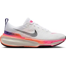 Nike Zoomx Invincible Run Flyknit 3 Road Running Unisex Koşu Antrenman Ayakkabısı Beyaz