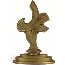 Allah Muhammed Biblo Allah Lafzı Dekoratif Obje Biblo Allah Yazılı Biblo Model 2