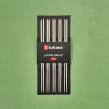 Tohana Çelik Yemek Çubuğu - Gri - 22,5 cm