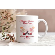 Dekormas Sevgililer Gününe Özel Tasarımlı Özel Kupa Bardak Sevgiliye Hediye