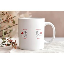 Dekormas Sevgililer Gününe Özel Tasarımlı Özel Kupa Bardak Sevgiliye Hediye