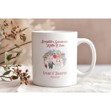 Dekormas Sevgililer Gününe Özel Tasarımlı Özel Kupa Bardak Sevgiliye Hediye