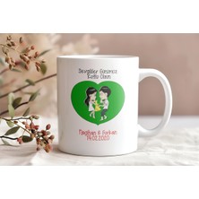 Dekormas Sevgililer Gününe Özel Tasarımlı Özel Kupa Bardak Sevgiliye Hediye