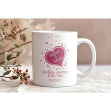 Dekormas Sevgililer Gününe Özel Tasarımlı Özel Kupa Bardak Sevgiliye Hediye