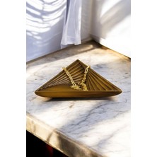 Takı Tabağı Takı Organizeri Takı Makyaj Kozmetik Düzenleyici Altın Eskitme Renk Model 14