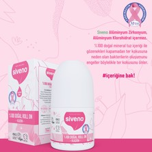 Siveno %100 Doğal Roll-On Kadın Deodorant Bitkisel Leke Bırakmayan Vegan 50 ml