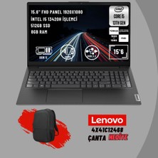 V15 G4 Iru 83A10096TR I5-13420H 8 GB 512 GB SSD UHD Graphics 15.6"notebook + Çanta