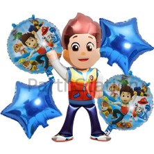Parti Station Paw Patrol Ryder Balon Set Paw Patrol Ryder Konsept Doğum Günü Parti Balon Set
