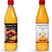 Master Chef Food Burger Sos ve Hot Africano Sos 730 gr