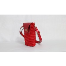 Metalik Renkli Örgü El Yapımı Çanta / Kadın Aksesuar / Hediye