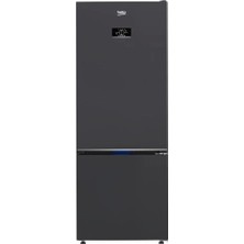Beko Arçelik Kombi Tipi 670475 Ea Buzdolabı 475 lt Kapasite Enerji Sınıfı D Antrasit Renkli No Frost Özellikli