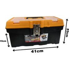 Super-Bag ASR-2076 16"metal Kilitli Takım Çantası