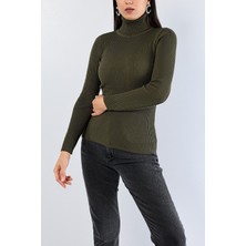 Nisum Yarım Balıkçı Triko Kazak