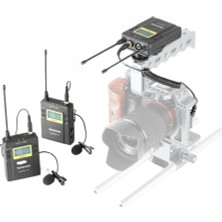 Saramonic Uwmic9 Tx9 + Tx9 Rx9 Kit 2 Uhf Kablosuz Yaka Mikrofonu