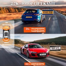 Vantrue S1 Pro Araç Içi Kamera + Arka Kamera