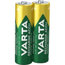 Varta Nı-Mh 1.2V 1600 Mah Hr6 Aa Şarjlı 2li Kalem Pil (4172)