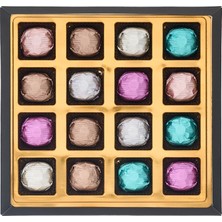 CV Chocolate Value Hediyelik Çikolata Kutusu-Yaldızlı Çikolata