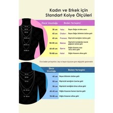 Unisex Kore Ip Askılı ve Krom Çelik Kaplamalı Tribal Kolye
