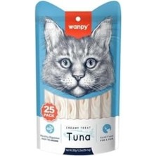 Wanpy Ton Balıklı Krema Kedi Ödülü 14 gr x 25 Adet