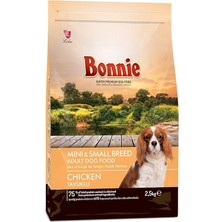 Bonnie-Tavuklu Küçük Irk Yetişkin Köpek Maması 2,5 kg