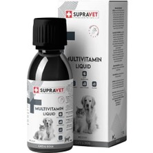 Supravet Kedi Köpek Sağlığı Için Multi Vitamin Sıvı Damla 100 ml