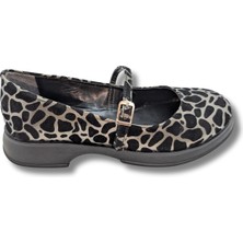 Çiğdem Kundura Allure - Şık ve Konforlu Kadın Leopar Desenli Babet - Allure - Leopar  - 39