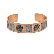 Unisex Ayarlanabilir Saf Bakır Bileklik